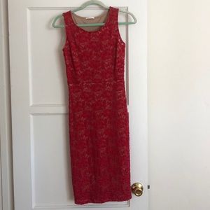 Long Red Dress